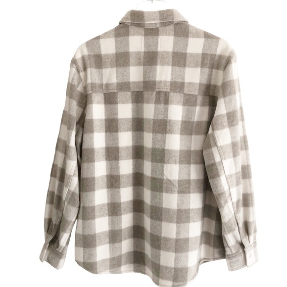 Rails Trip Shirt Jacket Ivory Rain Size Large NWT - Picture 7 of 14